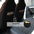 thumbnail image 5 of Uemuo Paisley 5 Pattern Car Seat Covers for Front Seats Waterproof Seat Covers for Cars, Universal Auto Front Seats Protector Fits for Car-1, 5 of 6