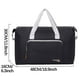 thumbnail image 2 of Bolsa de viaje plegable de gran capacidad | Organizador portátil con separación de ropa húmeda y seca | Diseño multibolsillos para viajes de negocios y corta distancia, 2 of 2