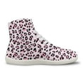 thumbnail image 4 of FUIALDOLG Womens Sneakers High Top Walking Shoes Cozy Ankle Bootie with Laces, 4 of 7