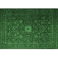 thumbnail image 1 of Ahgly Company Indoor Rectangle Persian Emerald Green Traditional Area Rugs, 2' x 4', 1 of 4