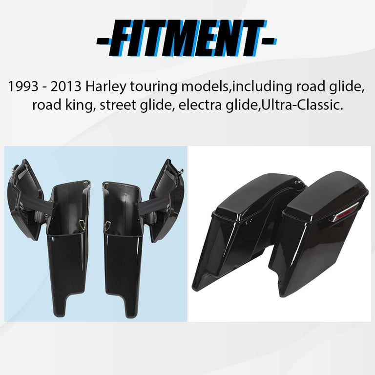 2013 street online glide stretched bags