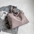 thumbnail image 1 of Bolso de hombro para mujer Bolsos de compras de gran capacidad a la moda para viajes (gris) Tmvgtek Para Estrenar, 1 of 9