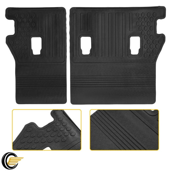 J501SAN222 Rear Seat Back Protector For Subaru Outback 2020-2025 21 22 23 Black