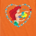 thumbnail image 3 of Disney Princess - Ariel - Heart - Valentine's Day - Youth Short Sleeve Graphic T-Shirt, 3 of 4