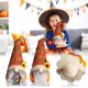 thumbnail image 1 of SCZ Halloween Gnomo Decoración Sin Rostro Muñeco de Peluche Enano Rudolph Muñeca para Halloween, 1 of 3