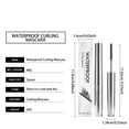 thumbnail image 4 of Eyelash Nourishing Mascara Curling Eyelash Iron Naturally Waterproof Black 4ml, 4 of 8