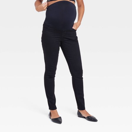 Planet Motherhood Over Belly Skinny Maternity Pants