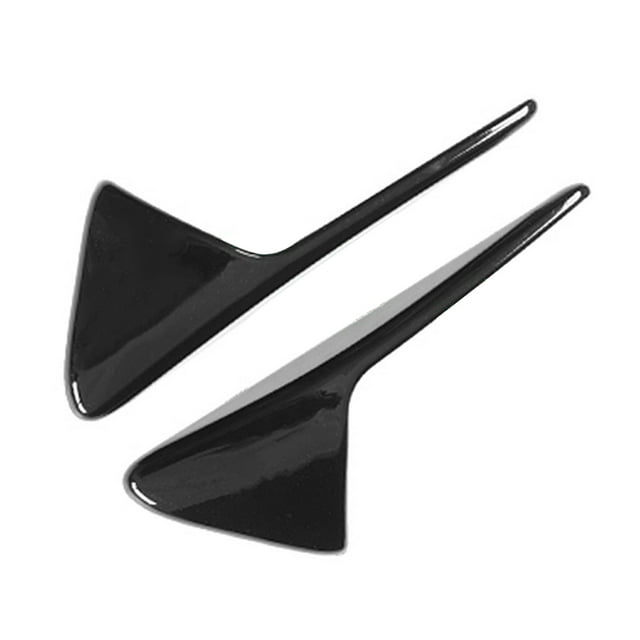 Amdohai Real Carbon Fiber Trim 2pcs Carbon Fiber Car Camera Cover Replacement for Tesla Model 3 Model S Model X Model Y Vehicles With Autopilot 2.0-3.0 Side View Camera