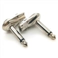 thumbnail image 2 of Enchufes de Ángulo Recto de 1/4 Pulgada Mono Plano Bajo Estilo para Cables de Altavoz, Cables de Conexión Conector de Teléfono Phono 6.3Mm de 1/4 Pulgadas-Paquete de 20, 2 of 5