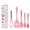pink, variant on 5-Piece Heat-Resistant Silicone Utensil Set - Durable, Easy-Clean Kitchen Tools for Modern Chefs