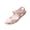 Pink, variant on Women's Mary Jane Clogs Closed Toe Slip On EVA Waterproof Floral Decor Beach Pool Walking Sandals Pink 6