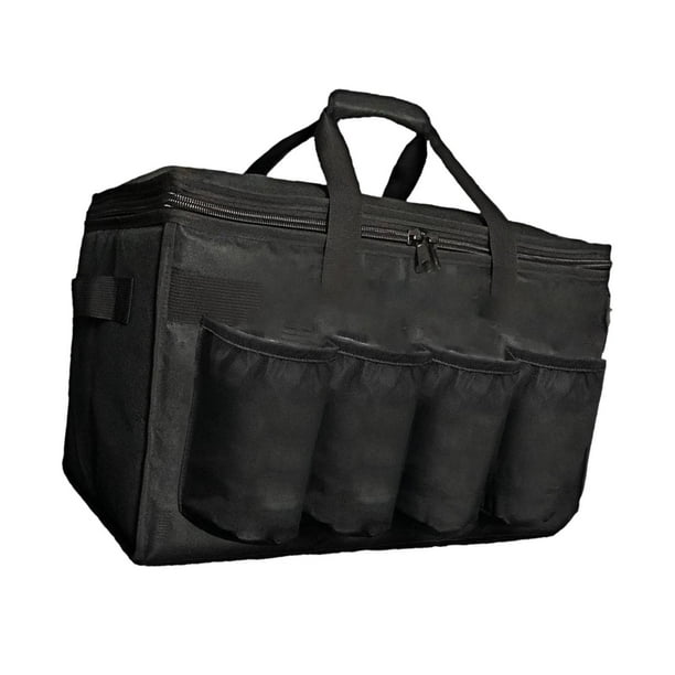 Bolsa de entrega de alimentos aislados bolso de picnic aislado con mango de pizza bolso de bebida de catering para un picnic comercial de catering