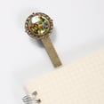 thumbnail image 3 of Cactus Book Accessories: Lace Bookmark in Antique Bronze - a Delightful Gift for Readers and Book Lovers, 3 of 5