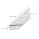 thumbnail image 2 of IDEANATEGRATE 4Ud Soporte Triangular Reforzado Para Muebles De Inoxidable Color Plata, 2 of 7