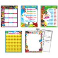 thumbnail image 2 of Trend Enterprises T-38981 Blockstars Learning Charts Combo Pack, 2 of 4