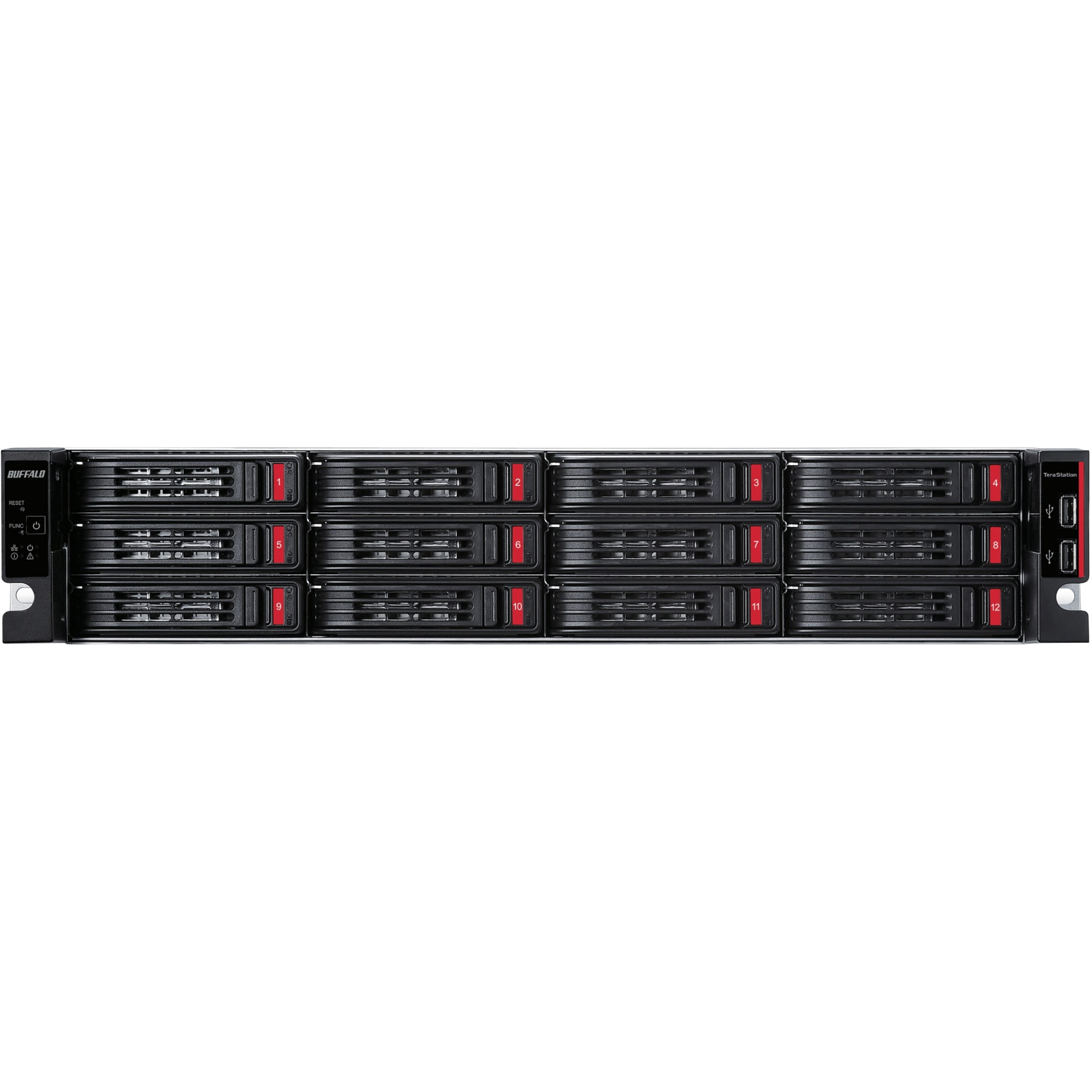 BUFFALO TeraStation 51220RH 12-Bay Secure Business 2U NAS 240TB (12x20TB) w/ Hard Drives Included