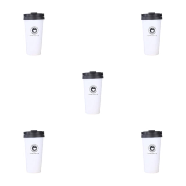 kurtrusly Reusable Thermal Cup Eco-Conscious Choice For Better Tomorrow Convenient white 500ml 5Set