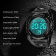 thumbnail image 7 of A ALPS Watches for Man Digital Sport Wristwatch with LED Back Light Stopwatch Waterproof Wristwatch Gift for Man Father's Day Gifts, 7 of 7