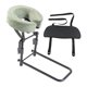 thumbnail image 1 of Reposacabezas de masaje para cama, almohada facial de esponja, portátil, versátil, ergonómico. Verde, 1 of 9