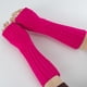 thumbnail image 4 of Puños de piel sintética para muñecas: calentadores de brazos sin dedos para mujer, guantes elásticos de invierno, guantes acrílicos, guantes largos, 4 of 5