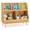 Natural, variant on Costway 5-Cube Kids Toy Organizer and Bookcase, White