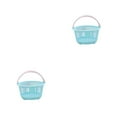 thumbnail image 1 of Guardoinrt Portable Storage Basket - Efficiently Organize Small Items baby blue circular 2Set, 1 of 6