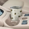 thumbnail image 4 of Insulated Stainless-Steel Tumbler by Athenstics - Don''t Worry. Bee Happy.- 17-Ounce - Double-Walled with Vacuum Seal Keeps Liquids Cold for Hours - Fits Standard Size Cup Holders, 4 of 6