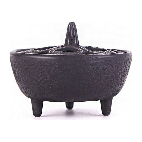 WEISIPU Cast Iron Incense Burner Incense Cone Holder Aromatherapy Holder for Home Decor