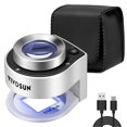 thumbnail image 1 of Lupa VIVOSUN 30X recargable con 3 LED y 3 luces UV, 1 of 8
