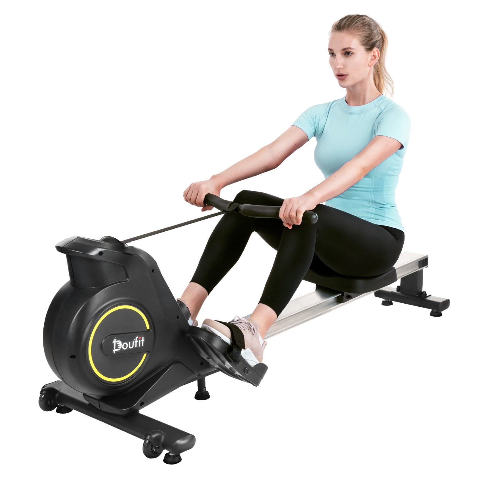 Rowing MachineMarcy NS-40503RW Magnetic Rower Glider Cardio Exercise Workout 