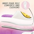 thumbnail image 4 of Slippers for Women, Fuzzy House Shoes, Smiley Face & Heart Eyes by Bergman Kelly, 4 of 12