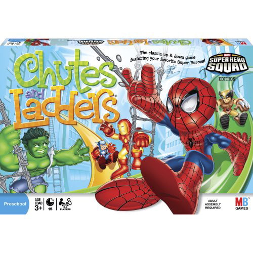Chutes and Ladders MARVEL SUPERHERO SQUAD Edition Game Replacement Part/ Pieces 