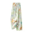 thumbnail image 2 of EaskTriop Women's Floral Print Wide Leg Pants High Waisted Flowy Palazzo Trousers Soft Elastic Waist Summer Beach Vacation Lounge Slacks, 2 of 6