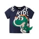 thumbnail image 2 of 2023 Summer Children Boys Shorts Sleeve T-shirts Cartoon Dinosaur Cotton Toddler Boys Top 2-8 Years Kids Baby Boy Tees Clothes, 2 of 2