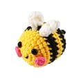 thumbnail image 3 of Doll Crochet for Beginners DIY Crochet Doll Crochet Starter Crocheting Craft Set Bee, 3 of 9