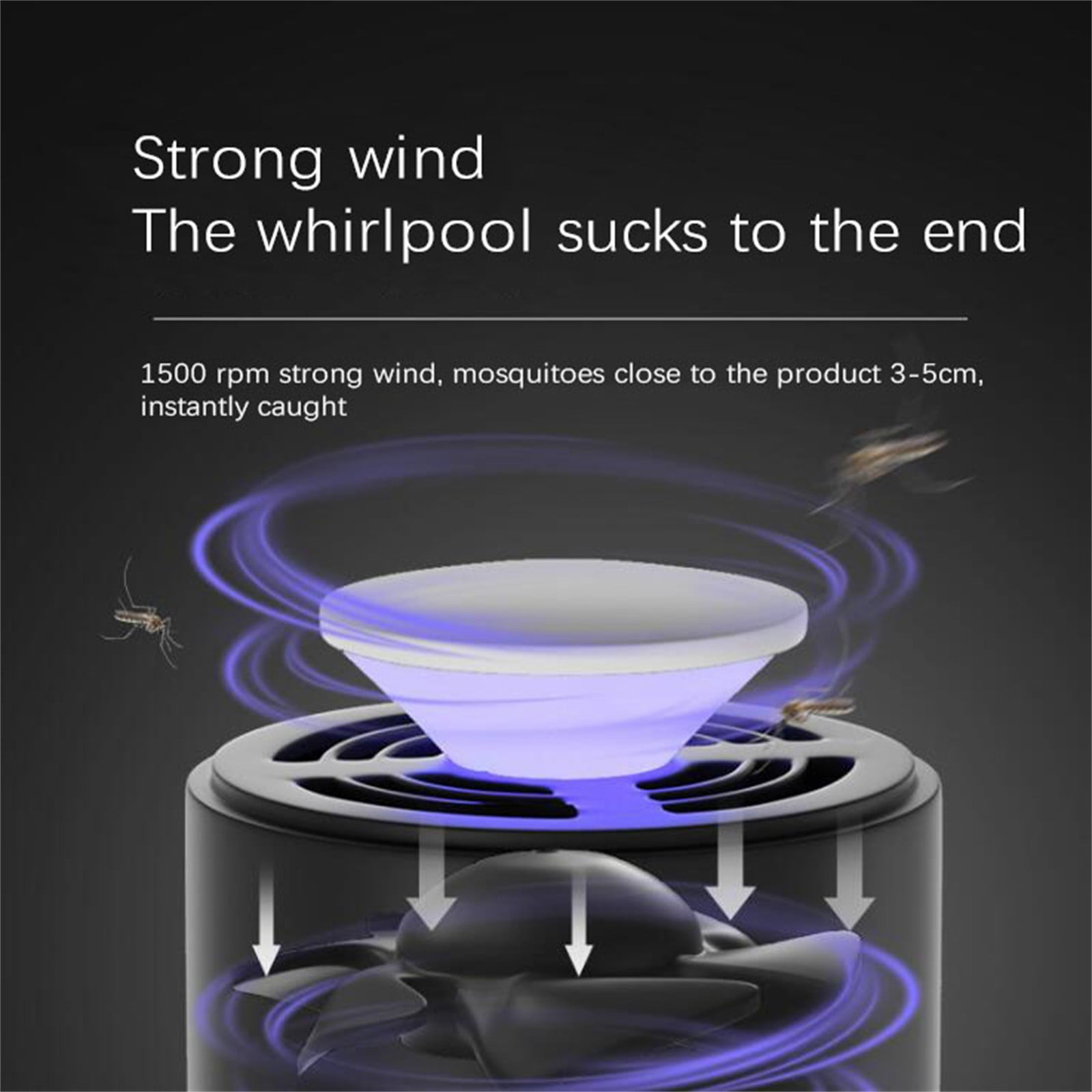 Zynic for Trap Fly Moth Gnat Indoor Fruit Trap Catcher Lamps Mosquito Killer Lamps
