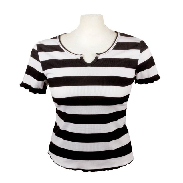 Playera George Talla EG Manga Corta Negro