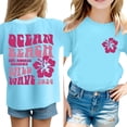thumbnail image 2 of Gubotare Shirt for Girls Birthday Girl Shirts Toddler Kid Girls T-Shirt Birthday (Light Blue,3-4 Years), 2 of 8