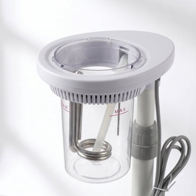 BESTYASH Transparente Para Facial Steamer Compacto Ideal Para Uso En Viajes Y Espacios Pequeños
