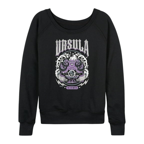 Disney Villians - Ursula The Sea Witch - Women's French Terry Pullover Sweatshirt