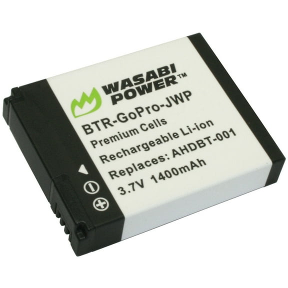 Wasabi Power Battery for GoPro HERO2, GoPro Original HD HERO (2010 model)
