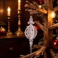 thumbnail image 7 of Christmas Decoration Crystal Ornaments,Hanging Acrylic Christmas Icicle Drop Crystal Shaped Ornaments for Christmas Tree Winter New Year Fireplace Party Holiday Decoration, 7 of 7
