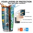 thumbnail image 7 of Soccer 20 oz Stainless Steel Tumbler with Leak Proof Lid Water Bottle for Mountain Halloween Fishing Christmas, 7 of 7