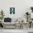 thumbnail image 3 of Stupell Industries Frida Kahlo Floral Portrait Botanical & Floral Painting White Framed Art Print Wall Art, 16 x 20, 3 of 9