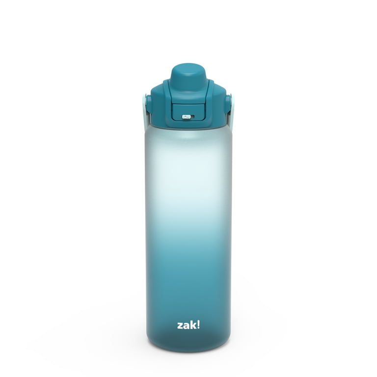 Zak Designs 32oz Ombre Blue Plastic Water Bottle photo 1