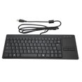 thumbnail image 1 of Mini Clavier Filaire avec Pavé Tactile, Clavier Industriel Portable Connexion Filaire X Pied Ciseaux, Mini Clavier Clavier Industriel pour Ordinateur Portable Mac Notebook, 1 of 7