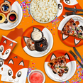 thumbnail image 6 of Fox Birthday Party Supplies Set Plates Napkins Cups Tableware Kit for 16, 6 of 8