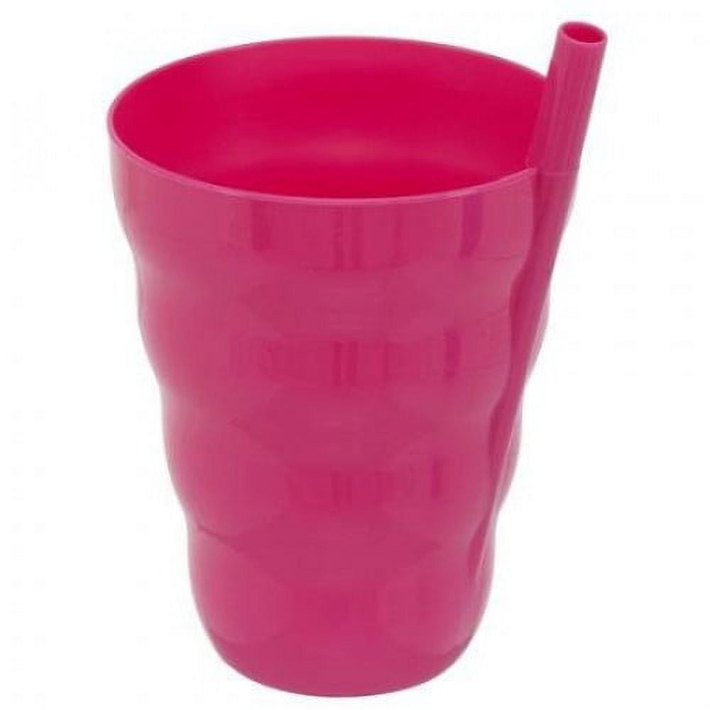 8 Plastic Cup with Built in Straw Sip Dishwasher Safe Assorted Colors Drink  Kids, 1 - Fred Meyer