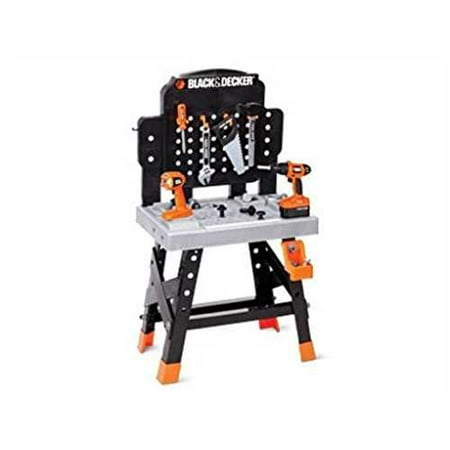 Black and Decker Junior Ready-to-Build Work Bench with 53 ...