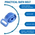 thumbnail image 6 of VONTER Silicone Back Scrubber for Shower - 30" Extra Long Large Body Scrubbers for Men&Women, Exfoliating Massage Bath Body Brush, Reduce Cellulite, Improve Circulation, Boost Energy-Blue, 6 of 7